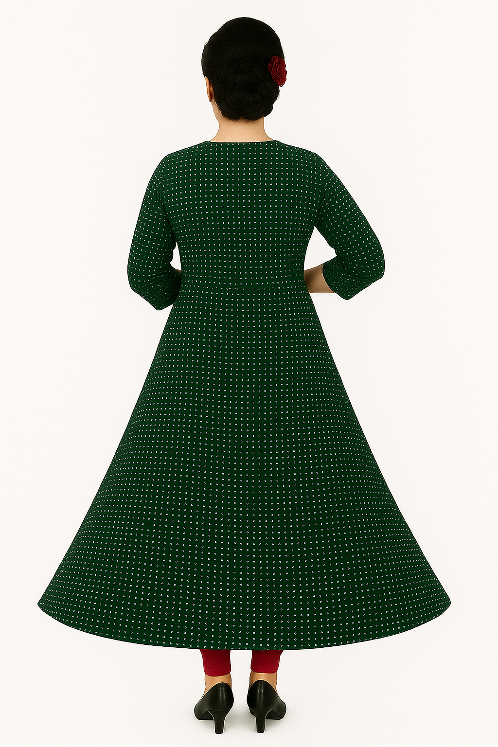 Maternity Feeding Kurta for Women | Cotton Blend Nursing Dress with Concealed Vertical Zippers for Easy Breastfeeding | Comfortable and Stylish Pregnancy Wear - XL & XXL